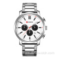 Top Brand 8315 Curren Watch Men Wristwatch Stainless Steel Chain Stainless Steel Sport Military Waterproof Quartz Watches Reloj